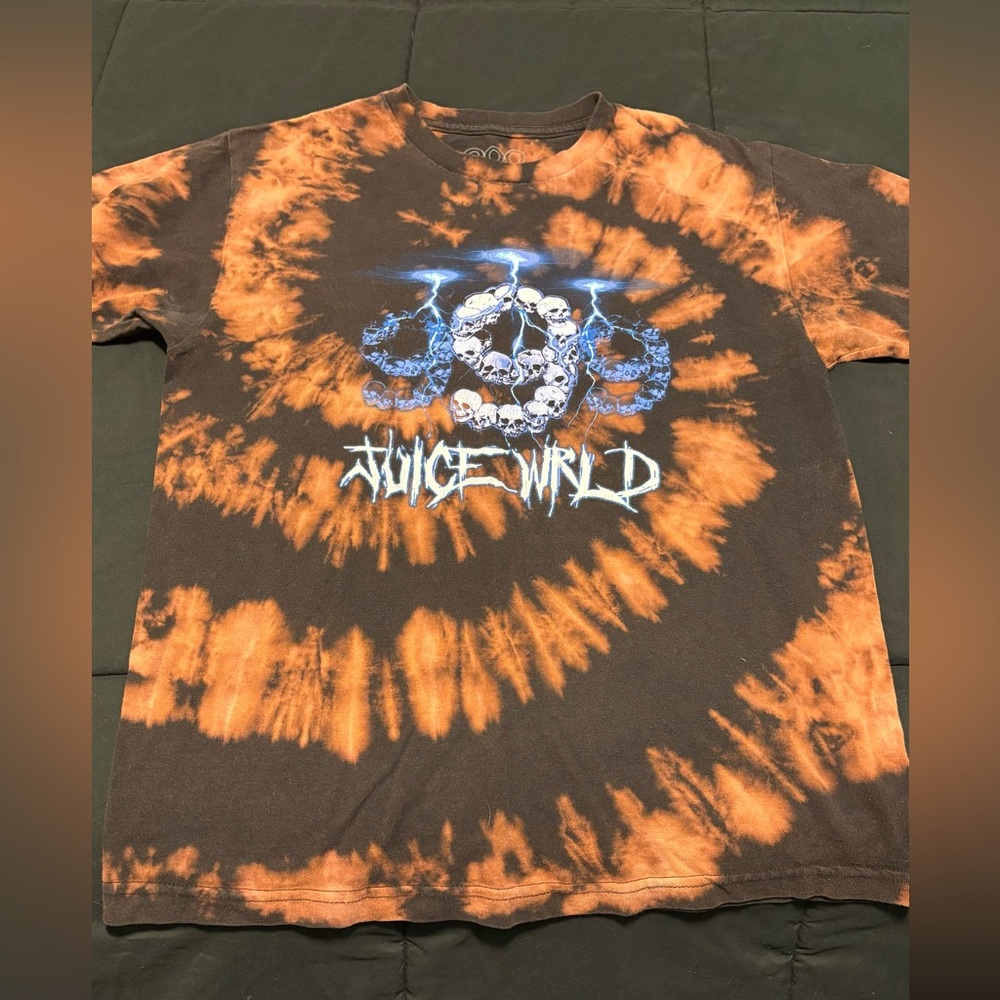 Juice Wrld Graphic Tie-Dye Tee